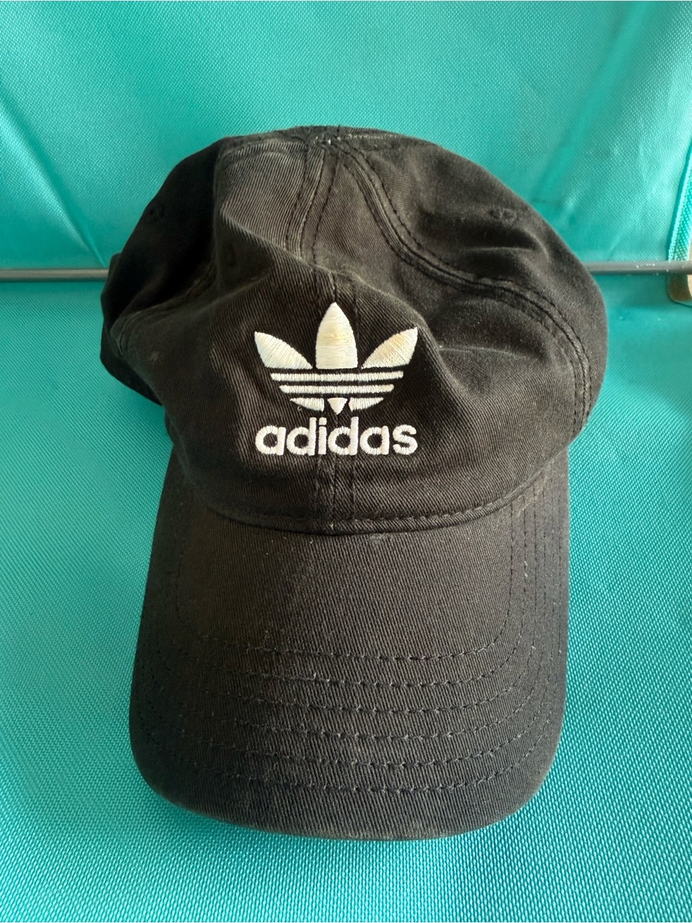 Adidas black baseball cap - great condition